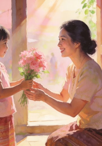 ดอกไม้ให้แม่